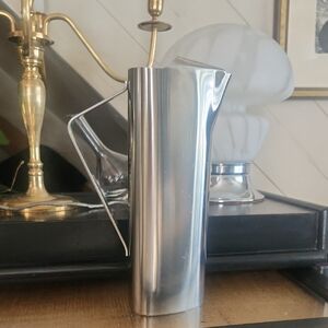 Lundtofte Denmark Stainless Steel Pitcher MCM Vintage 1960's
